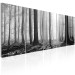 Canvas Print Monochrome Forest 98564 additionalThumb 2