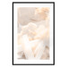 Wall Poster Abstraction with Clouds - White geometric letters and dense clouds in the background 114374 additionalThumb 15