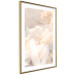 Wall Poster Abstraction with Clouds - White geometric letters and dense clouds in the background 114374 additionalThumb 6