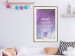 Poster Be Yourself - geometric purple composition with English text 114574 additionalThumb 21