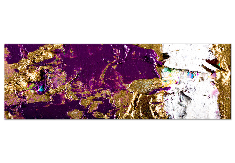 Canvas Print Purple Wave (1 Part) Narrow 114974