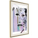 Wall Poster Plastic Surgery - abstraction with a woman's face in pop art style 115174 additionalThumb 2