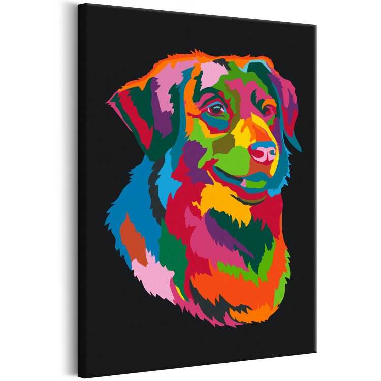Paint by Number Kit Colourful Dog 117574 additionalImage 5