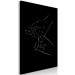 Canvas Touch in Lineart Style (1-part) - Hands in Black and White 117874 additionalThumb 2