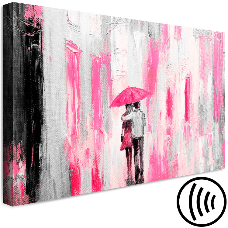 Canvas Umbrella in Love (1 Part) Wide Pink 123074 additionalImage 6