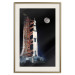Wall Poster Destination - illuminated rocket in a docking station against the moon backdrop 123174 additionalThumb 19