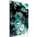 Canvas Print Emerald Garden (1 Part) Vertical 123474 additionalThumb 2