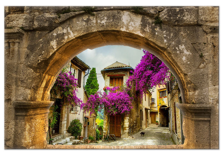 Canvas Print Memory of Provence (1 Part) Wide 124374