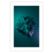 Wall Poster Gamma - abstract figure resembling plasma in blue colors 125674 additionalThumb 19