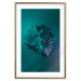 Wall Poster Gamma - abstract figure resembling plasma in blue colors 125674 additionalThumb 14