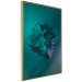 Wall Poster Gamma - abstract figure resembling plasma in blue colors 125674 additionalThumb 12