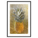 Wall Poster Forbidden Fruit - composition of tropical fruit on golden texture 128074 additionalThumb 17