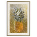 Wall Poster Forbidden Fruit - composition of tropical fruit on golden texture 128074 additionalThumb 20