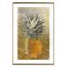 Wall Poster Forbidden Fruit - composition of tropical fruit on golden texture 128074 additionalThumb 14