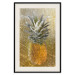 Wall Poster Forbidden Fruit - composition of tropical fruit on golden texture 128074 additionalThumb 19
