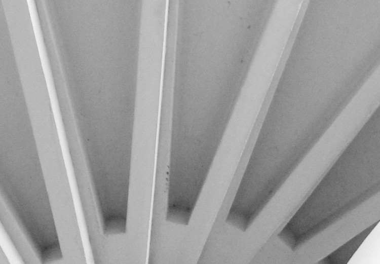 Poster White Detail - black and white abstract architecture of a bright building 129774 additionalImage 9