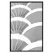 Poster White Detail - black and white abstract architecture of a bright building 129774 additionalThumb 18
