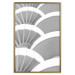 Poster White Detail - black and white abstract architecture of a bright building 129774 additionalThumb 17