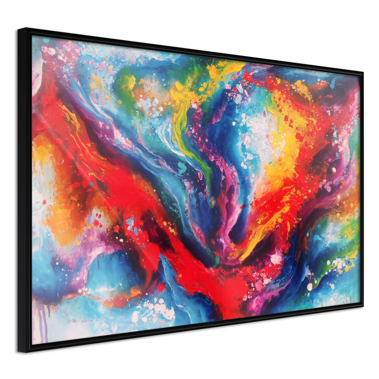 Poster Time-Space - artistic colorful patterns in an abstract motif 129974 additionalImage 11