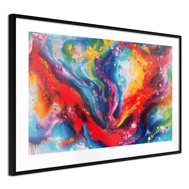 Poster Time-Space - artistic colorful patterns in an abstract motif 129974 additionalImage 6