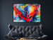 Poster Time-Space - artistic colorful patterns in an abstract motif 129974 additionalThumb 4