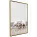 Wall Poster White Horses - autumn composition of animals in a meadow in bright colors 130374 additionalThumb 13