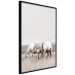 Wall Poster White Horses - autumn composition of animals in a meadow in bright colors 130374 additionalThumb 10