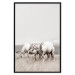 Wall Poster White Horses - autumn composition of animals in a meadow in bright colors 130374 additionalThumb 18