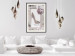 Poster First Date - luxury women's shoe among flowers on a light background 131774 additionalThumb 24