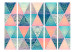 Folding Screen Oriental Triangles II - oriental mandalas in colorful triangles 133574 additionalThumb 3
