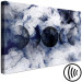 Canvas Print Black Planets (1-piece) - abstraction in white-navy space 145274 additionalThumb 6
