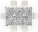 Tablecloth Oriental hexagons - a motif inspired by patchwork ceramics 147274 additionalThumb 3
