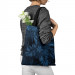 Shopping Bag Leaves in a moonlight - floral theme in the shades of blue 147574 additionalThumb 3