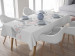 Table Runner The lightness of marble - a minimalist composition in glamour style 147674 additionalThumb 4