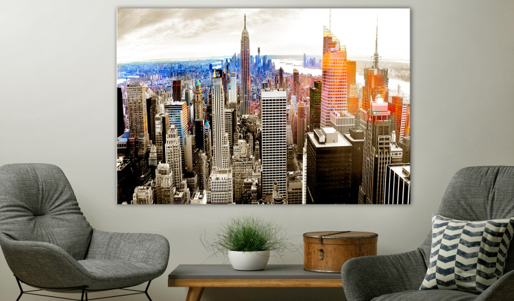 Large canvas print Manhattan: Island for Rich [Large Format] 149074 additionalImage 5