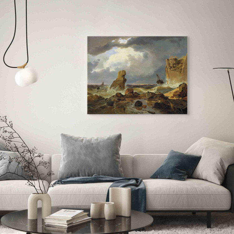 Art Reproduction Surf on a Rocky Coast 153874 additionalImage 3