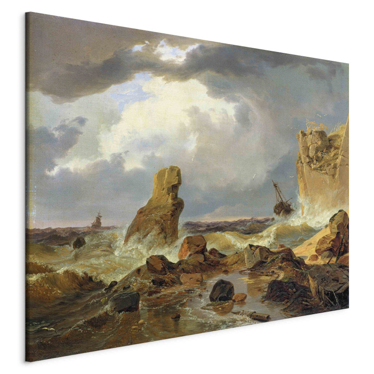 Art Reproduction Surf on a Rocky Coast 153874 additionalImage 2