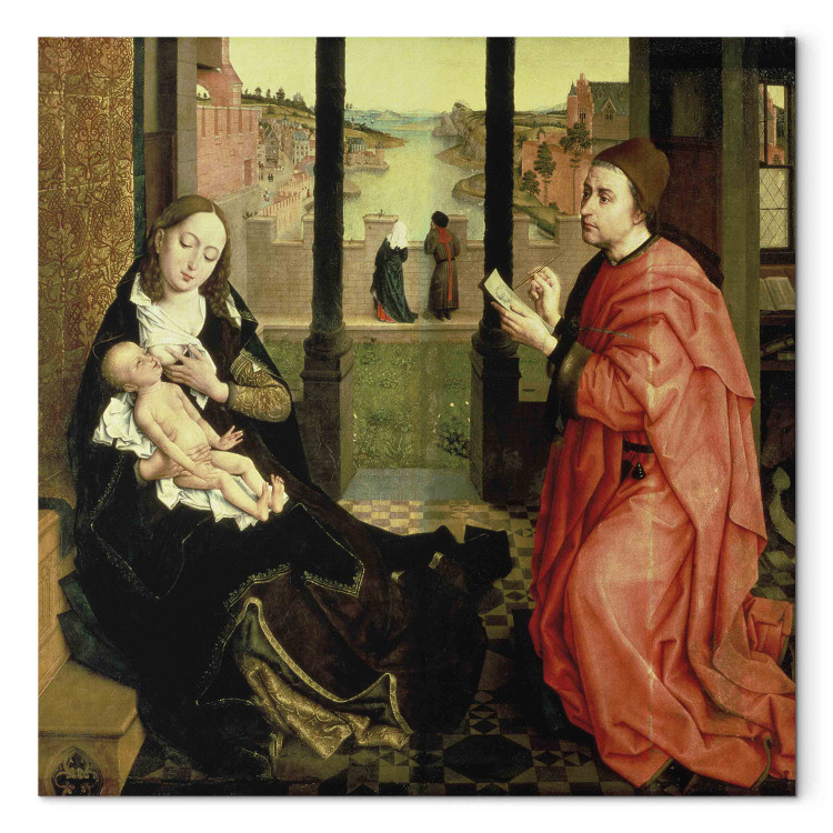 Art Reproduction St. Luke Drawing a Portrait of the Virgin 154874