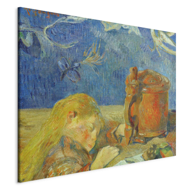 Reproduction Painting Portrait de Clovis Gauguin (L'enfant endormi) 154974 additionalImage 2