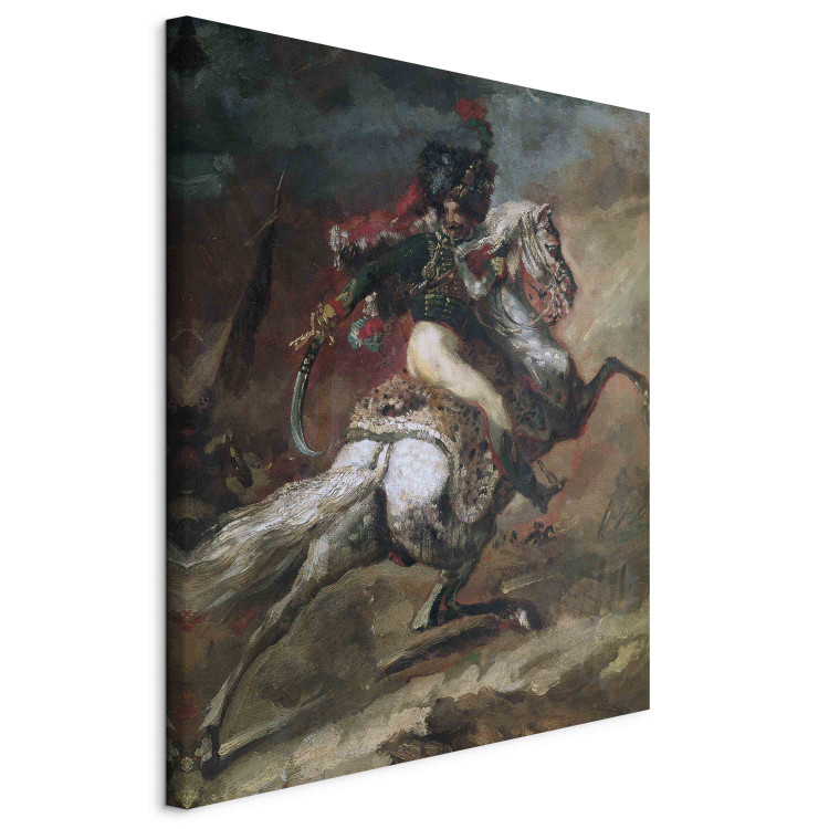 Reproduction Painting Officier de chasseurs à cheval de la garde impériale 157374 additionalImage 2