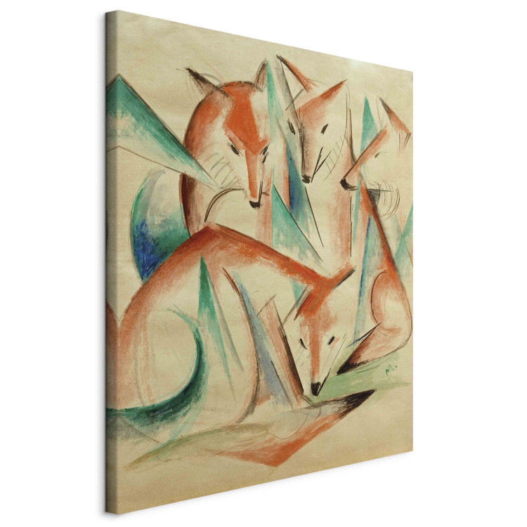 Reproduction Painting Four Foxes 157674 additionalImage 2