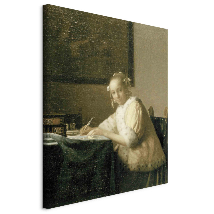 Reproduction Painting Woman in yellow writing a letter 159174 additionalImage 2
