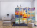 Room Divider Colorful Landscape - Sunset Over the Sea in Vivid Colors II [Room Dividers] 159574 additionalThumb 8