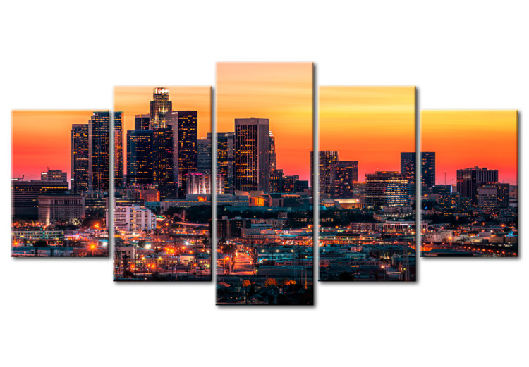 Canvas Print Summer evening in Los Angeles 50574