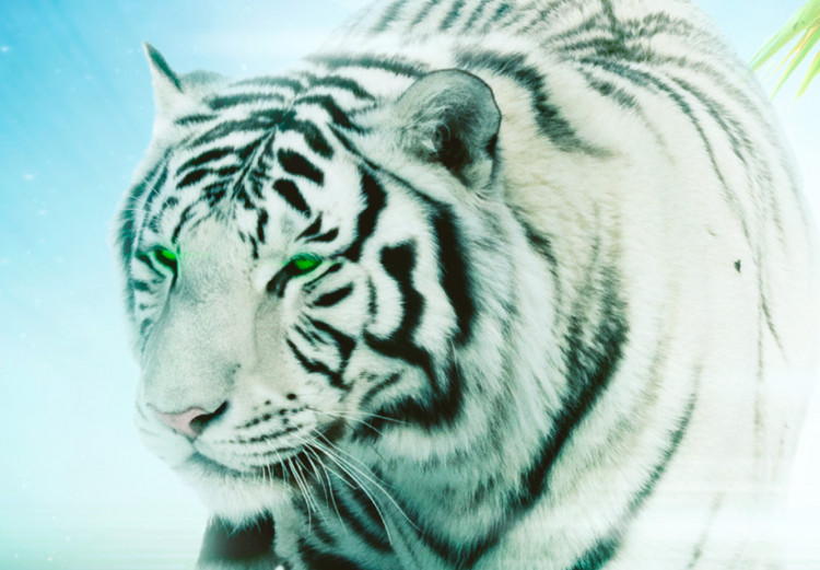 Canvas Print Ice tiger 55874 additionalImage 5