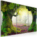 Canvas Print Mysterious forest - triptych 58474 additionalThumb 2