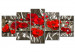 Canvas Silver Poppies 64274