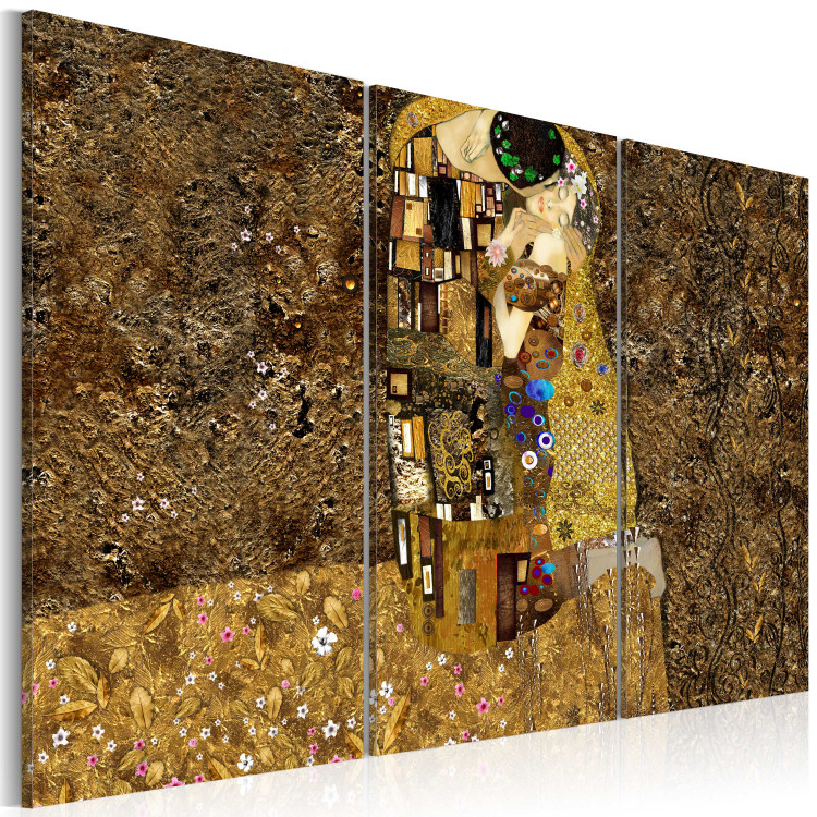 Canvas Art Print Klimt inspiration - Kiss 64574 additionalImage 2