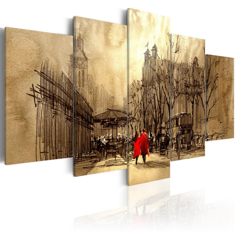 Canvas Art Print Time Travels 88474 additionalImage 2