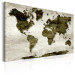 Canvas Print World Map: Green Planet 91874 additionalThumb 2